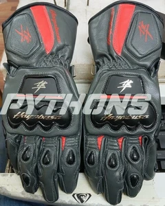 Guantes de cuero para carreras de motocicletas Suzuki Hayabusa - Imagen 1 de 3