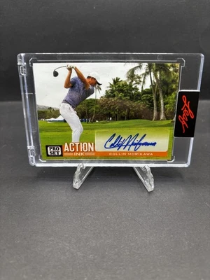 Collin Morikawa 2022 Leaf Pro Set Sports Action Ink Auto Autograph /8 - Image 1 of 2