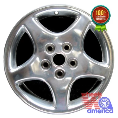 Wheel Rim Pontiac Grand Prix Montana 16 1997-2005 9592642 OEM Polished OE 6529 - Image 1 of 4