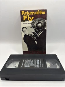Return of the Fly VHS Movie 1991 Vincent Price - Foto 1 di 5