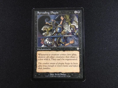 Spreading Plague MP/HP [Invasion] Mtg Magic Free Tracking! - Image 1 of 2