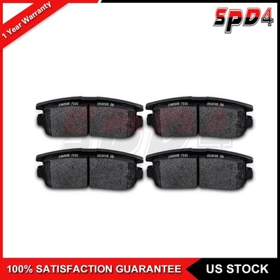 Juego de pastillas de freno cerámicas para Chevrolet Captiva 2012 2013 2014 2015 4 piezas traseras Foto 1 de 4