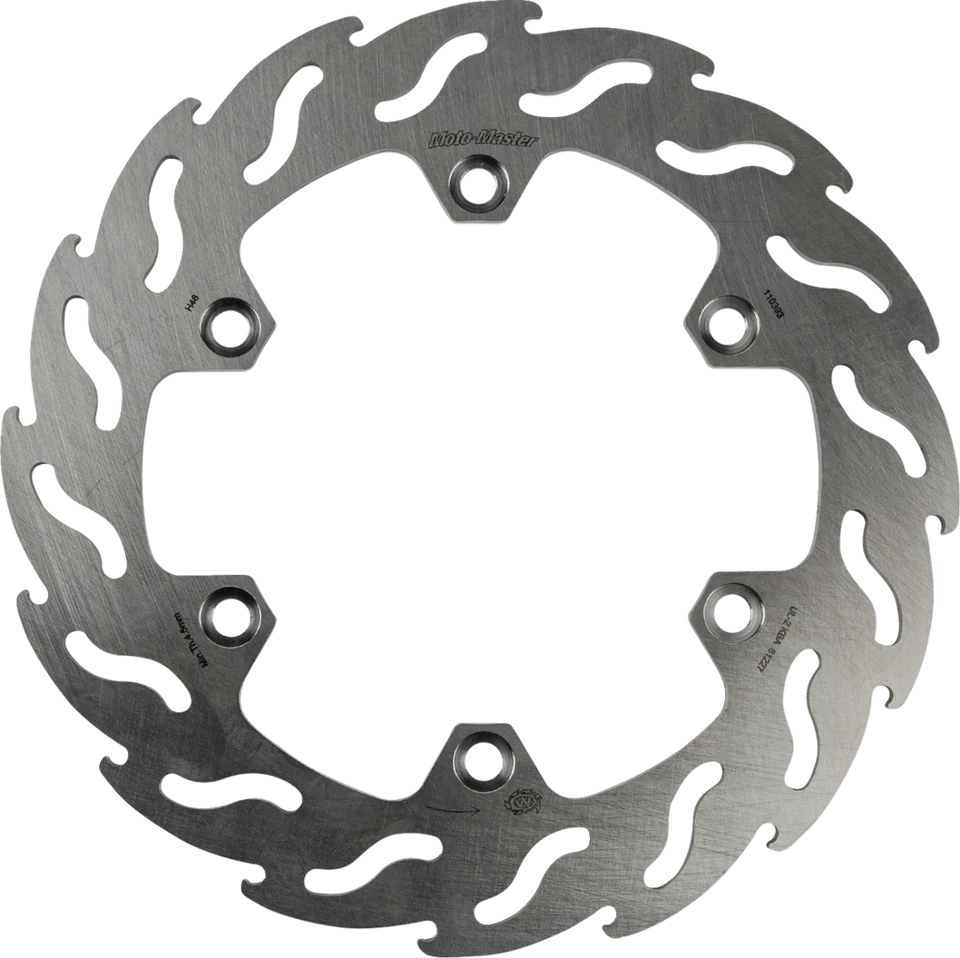 MOTO-MASTER 110393-PU Brake Rotor - Front - Flame 87-96 	Honda 	XL600V Transalp - Image 1 of 1