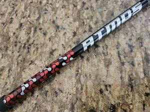 New Fujikura Atmos 6 Red R-Flex Graphite Shaft w/TaylorMade Demo Tip for 7 Iron - Picture 1 of 11