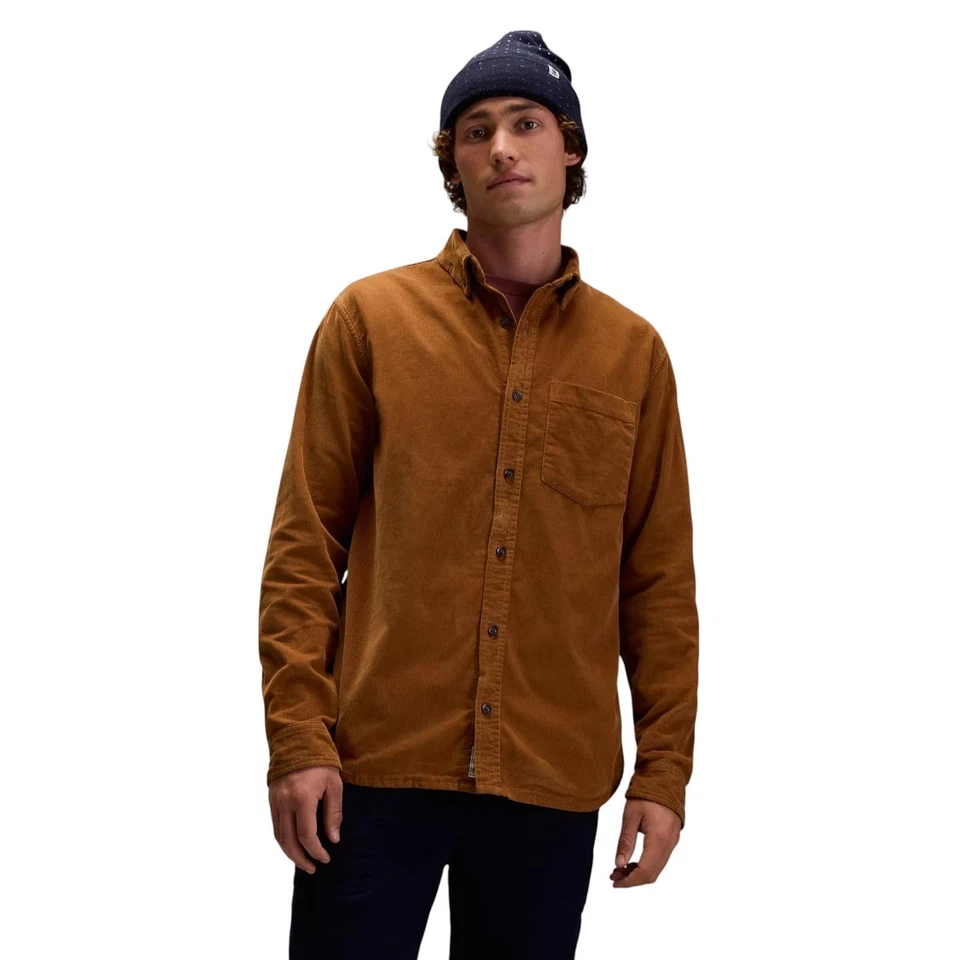 Alpine Design Men's Cord Shirt, XXL, Brown Khaki - Image 1 of 1