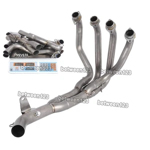 Punta de cabezal delantero de titanio escape para Kawasaki Z900 2017-2019 Z900SE 2018-2019 - Imagen 1 de 7