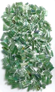 Hermoso brillo fantástico de calidad superior de turmalina de colores verdes de 164 quilates - Imagen 1 de 5