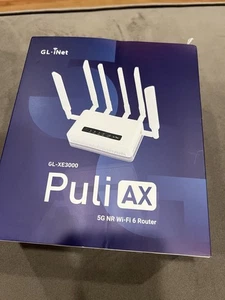 GL iNet iRouter Puli AX Wi-Fi 6 5G Router komórkowy z baterią (GL-XE3000NR) - Zdjęcie 1 z 5