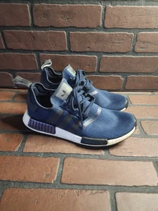 Adidas NMD R1 NBY Collegiate Navy Mens Shoes EG7185 Size 11 - Picture 1 of 8