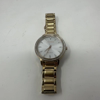 CITIZEN Silhouette Crystal Accented Silver Dial Women's Watch - Image 1 of 4