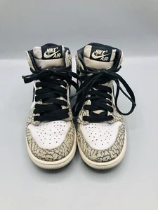 Nike Air Jordan 1 Retro High OG Sneakers “Cement” Grey White Black Youth Size 4 - Bild 1 von 9