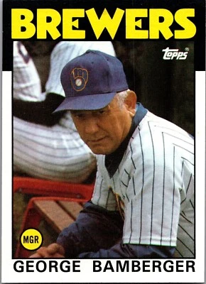 1986 Topps - George Bamberger #21 - Image 1 of 2