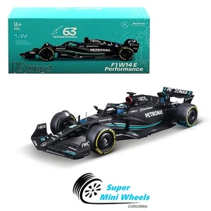 Bburago 1:24 F1 Mercedes-AMG W14 E Performance 2023 #63 George Russell - Picture 1 of 2