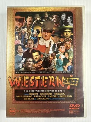 Western 10 Pack DVD, John Wayne, Kirk Douglas, Jack Nicholson, - Image 1 of 4