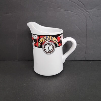 Sakura Stoneware Creamer Roadside Sue Zipkin Route 66 Diner Vintage 1993 4.75" - Image 1 of 4