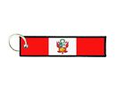 Hafen Schlssel Herren Damen Stoff Brode Bedruckt; Flagge Peru Peruanische