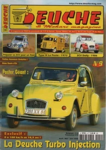 DEUCHE & MEHARI MAGAZIN 9 CITROEN 2CV DOLLY 2CV TURBO EINSPRITZUNG 75PS CIT TYP H - Bild 1 von 2