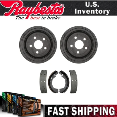 Kit traseiro tambores de freio e sapatas de freio para 1996 Chevrolet Corsica - Raybestos - Imagem 1 de 4