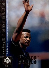 1998 Upper Deck San Diego Padres Baseball Card #211 Rickey Henderson