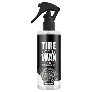 Car Tire Shine Spray 3.38oz Car Tire Maintenance Wax Waterproof Vehicle - Picture 1 of 12