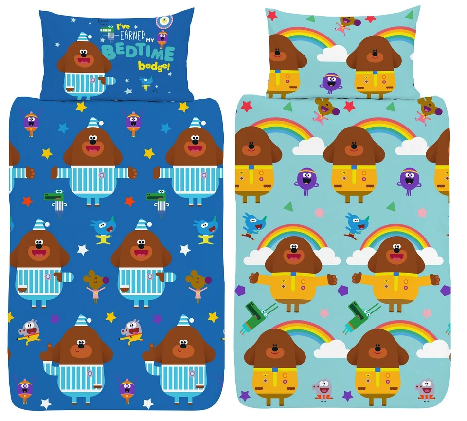 Hey Duggee Hug Single Duvet Cover Reversible Bedding Set