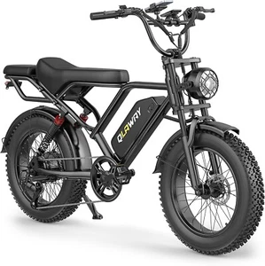20" Electric Motorcycle Ebikes 48V 15.6AH 31MPH Full Suspension 40-70 Miles Rang - Picture 1 of 9