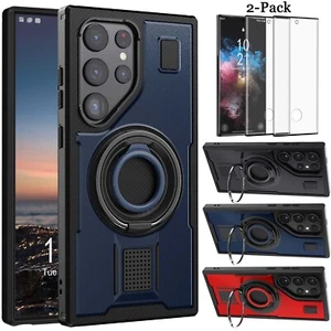 Funda/protector de pantalla con soporte ultra resistente para Samsung Galaxy S22 - Imagen 1 de 57
