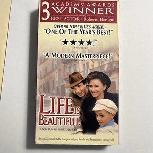 Life Is Beautiful (VHS, 1999, English Subtitled Release) - Imagen 1 de 4