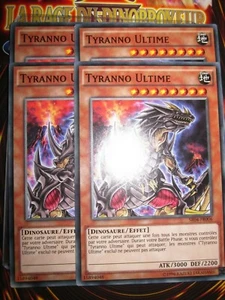 YU-GI-OH! COM PLAYSET TYRANNO ULTIME SR04-FR006 (LOT DE 4) NEUF FRANCAIS - Imagen 1 de 1