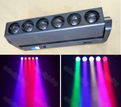 DJ Lighting DMX Beam 5X40W RGBW Horse Racing Effect LED Moving Head Stage Lights - Image 1 of 4