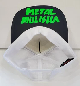 Metal Black Death Gothic Industrial Thrash MM Helmet TopBottom Trucker Adjust - Picture 1 of 2