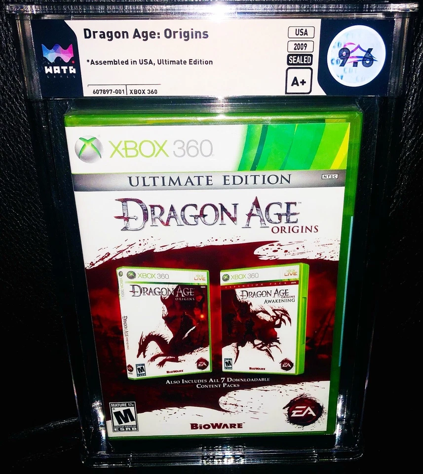 WATA 9.6 A+ Dragon Age: Origins Ultimate Edition (Microsoft Xbox 360) NEW✅ - Image 1 of 2