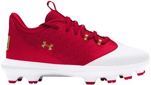 UNDER ARMOUR UA Harper 9 TPU Jr. Botines de béisbol rojos EE. UU. juvenil talla 1 NUEVOS $65 - Imagen 1 de 5