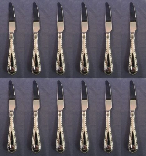 JUEGO DE DOCE - Cubiertos de acero inoxidable Wedgwood 18/10 - METROPOLIS - Cuchillos de cena Foto 1 de 1