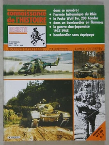 REVUE CONNAISSANCE DE L'HISTOIRE N°55 - 1983 - LA GUERRE SINO-JAPONAISE 37-45 - Imagen 1 de 1