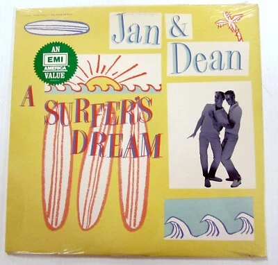 JAN & DEAN a Surfer's Dream LP SEALED 1986 Compilation Surf Ac 288 - Image 1 of 3