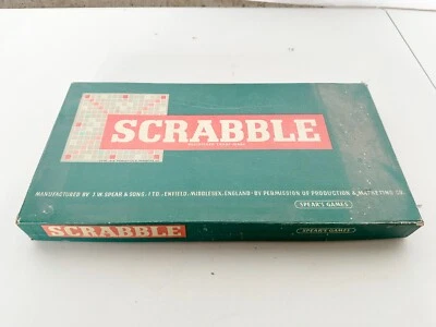 VINTAGE SCRABBLE BOARDGAME GAME - WOOD TILE HOLDERS - Image 1 of 4