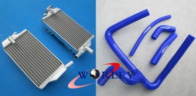Radiador de aluminio y manguera de silicona para Honda CR250R CR250 CR 250 R 2002-2004 2003 Foto 1 de 4