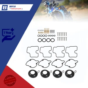 For Honda CBR600F4 1999-2000 4 Kit Carburetor Repair Kit Plunger Diaphragm Fit - Picture 1 of 9