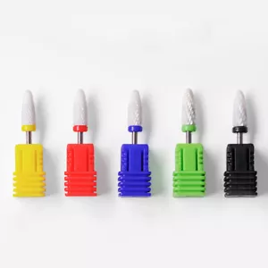 Nail Drill Bit Ceramic Diamond Cuticle Efile Carbide Remover for Nail Tool η - Picture 1 of 13