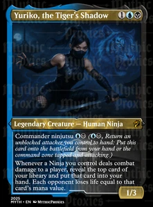 Yuriko, the Tiger's Shadow Etched Style High Quality Altered Art Custom Card - Picture 1 of 5