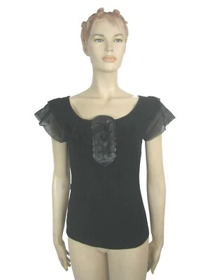 Top de algodón 100% auténtico MOSCHINO JEANS talla 46 Italia Foto 1 de 4