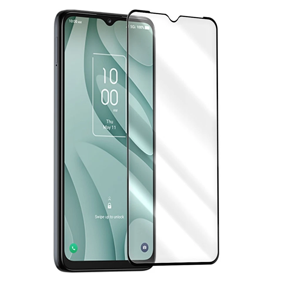 Protector de pantalla transparente de vidrio templado protector de película protector para Verizon TCL 40 XE 5G Foto 1 de 1
