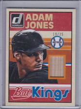 ADAM JONES 2014 Donruss Bat Kings Studio Series #19/25 #18 (C5790)