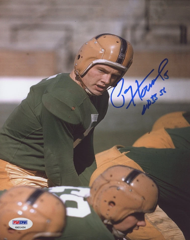 PAUL HORNUNG SIGNED/AUTOGRAPHED NOTRE DAME FIGHTING IRISH 8x10 PHOTO - PSA/DNA - Image 1 of 1