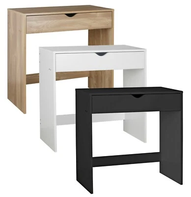 1 Drawer Dressing Table Wooden Vanity Computer Desk Bedroom Furniture Office NEW - Image 1 of 2