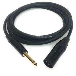 DG Systems - Cavo da Jack mono a cannon XLR maschio 3p, cavo Made in Italy - Imagen 1 de 1