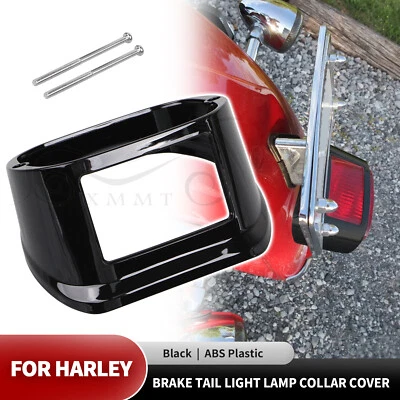 Cubierta de cuello de luz trasera de freno para Harley Electra Street Tour Glide Night Train Foto 1 de 4