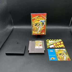 The Incredible Crash Dummies (Nintendo, NES 1993) Complete In Box CIB W/ Poster. - Picture 1 of 24