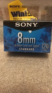 SONY 8mm Video Cassette 2 Pack Brilliant Color Standard 120 Min P6-120MPL - New - Picture 1 of 5